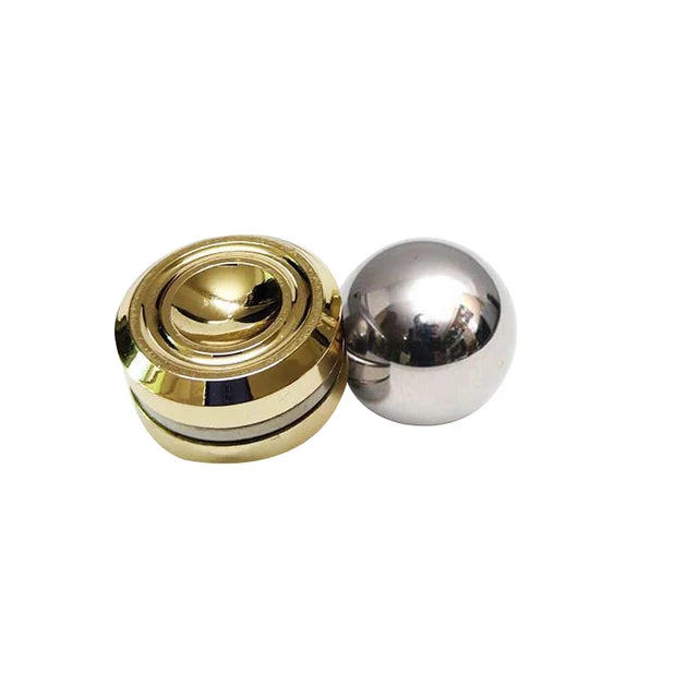 Metal magnetic gyroscope fidget