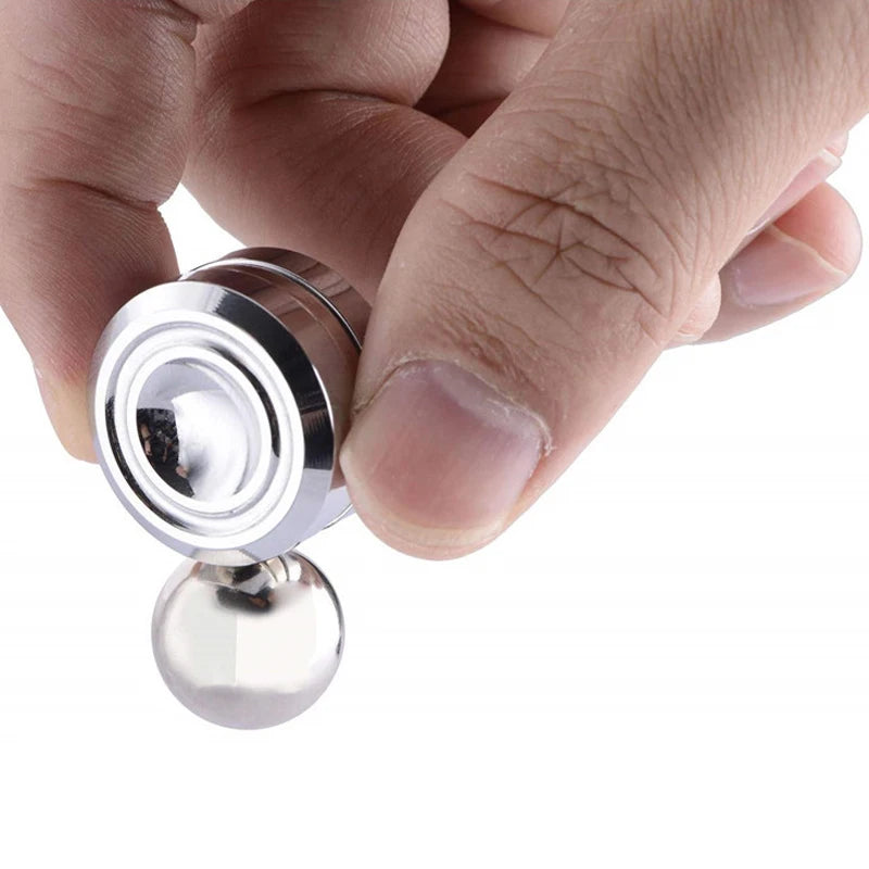 Metal magnetic gyroscope fidget