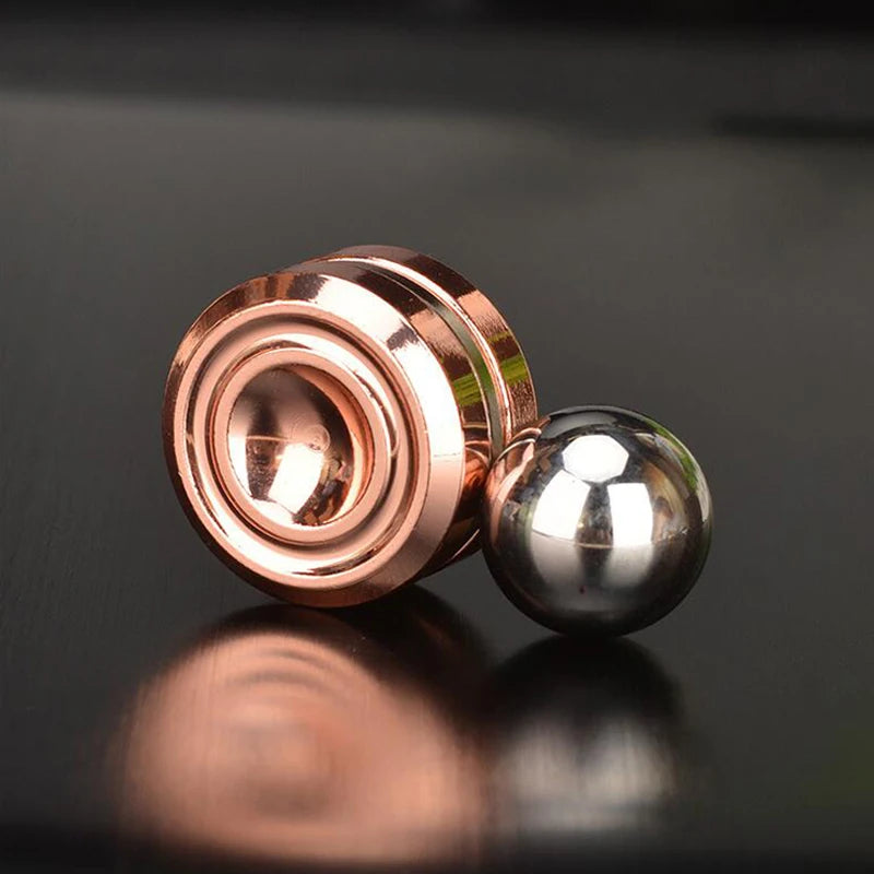 Metal magnetic gyroscope fidget