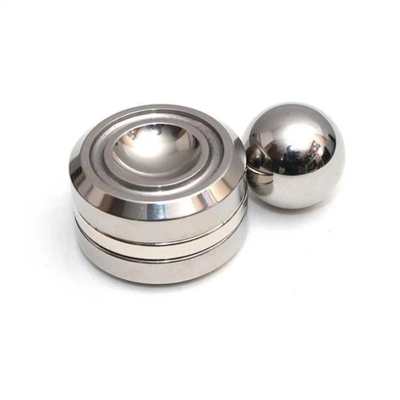 Metal magnetic gyroscope fidget