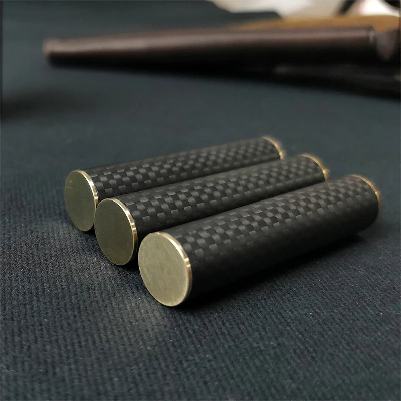 Metal Carbon Fiber Three-section Stick Fidget