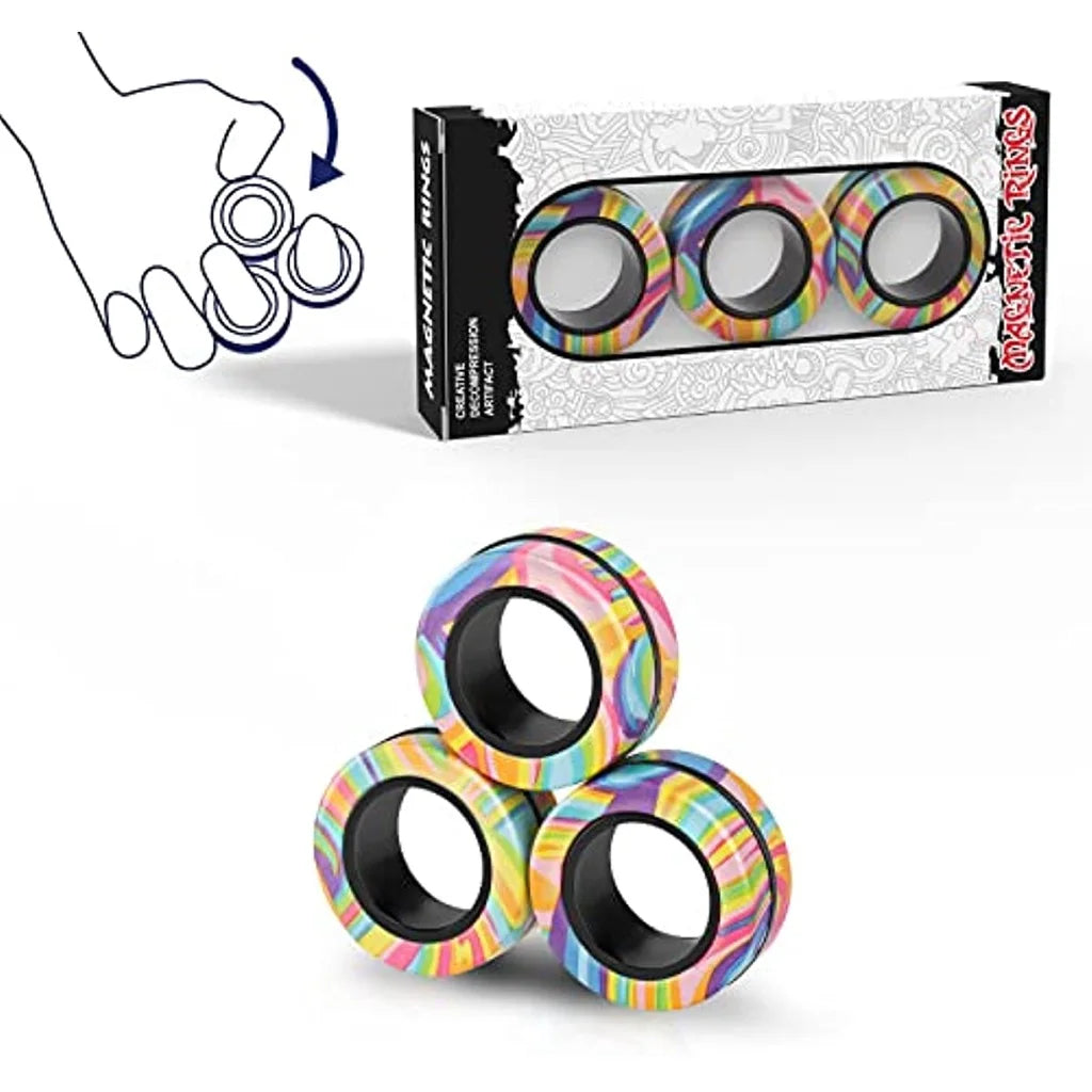 Magnetic Rings Fidget (3PCS)